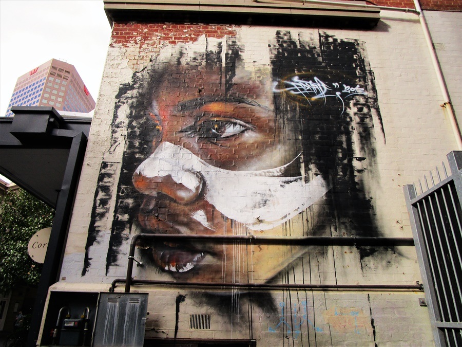Adnate Street Art (Image Credit: Adelaide City Council)