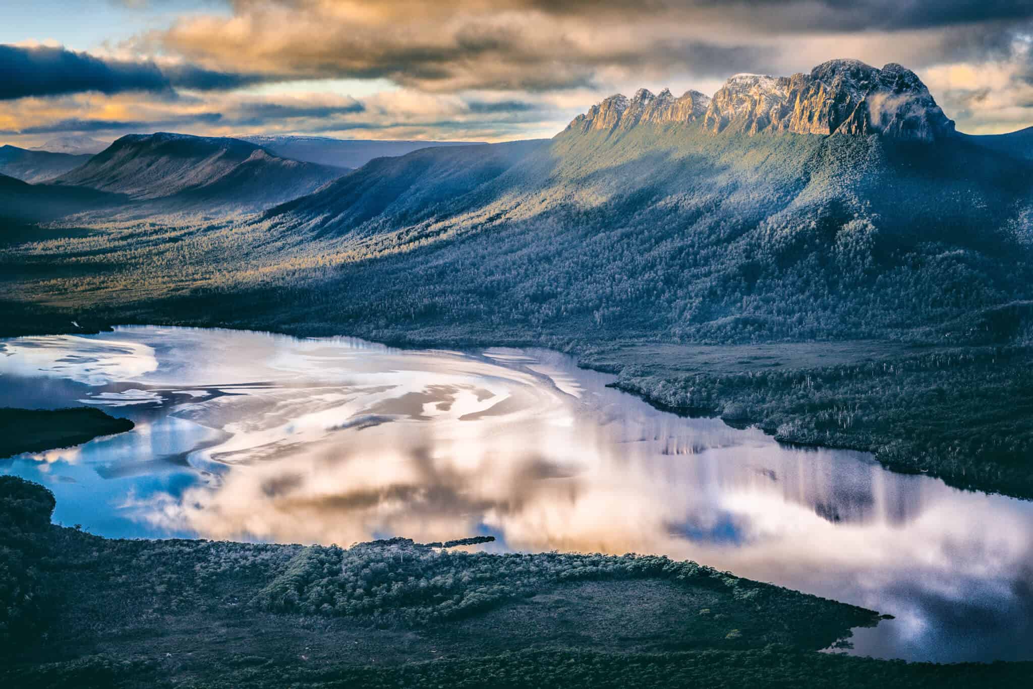 Lake Oberon in Southwest National Park (Image Credit: Matt Glastonbury)