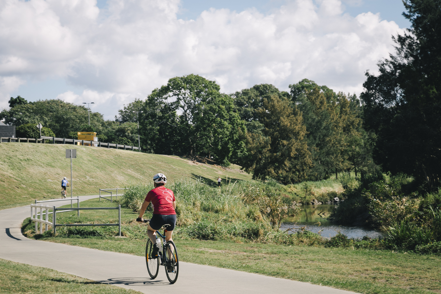Kedron Brook Bikeway in Grange