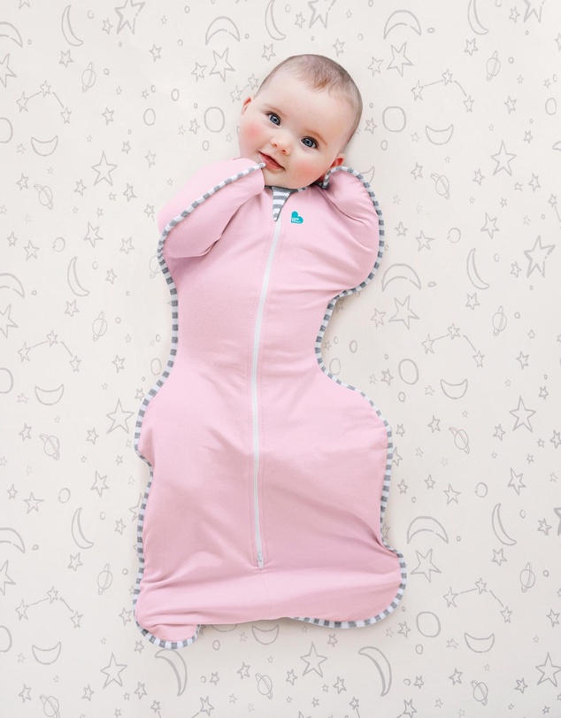 SWADDLE UP Original 1.0 TOG - Babies in Dusty Pink, Love to Dream