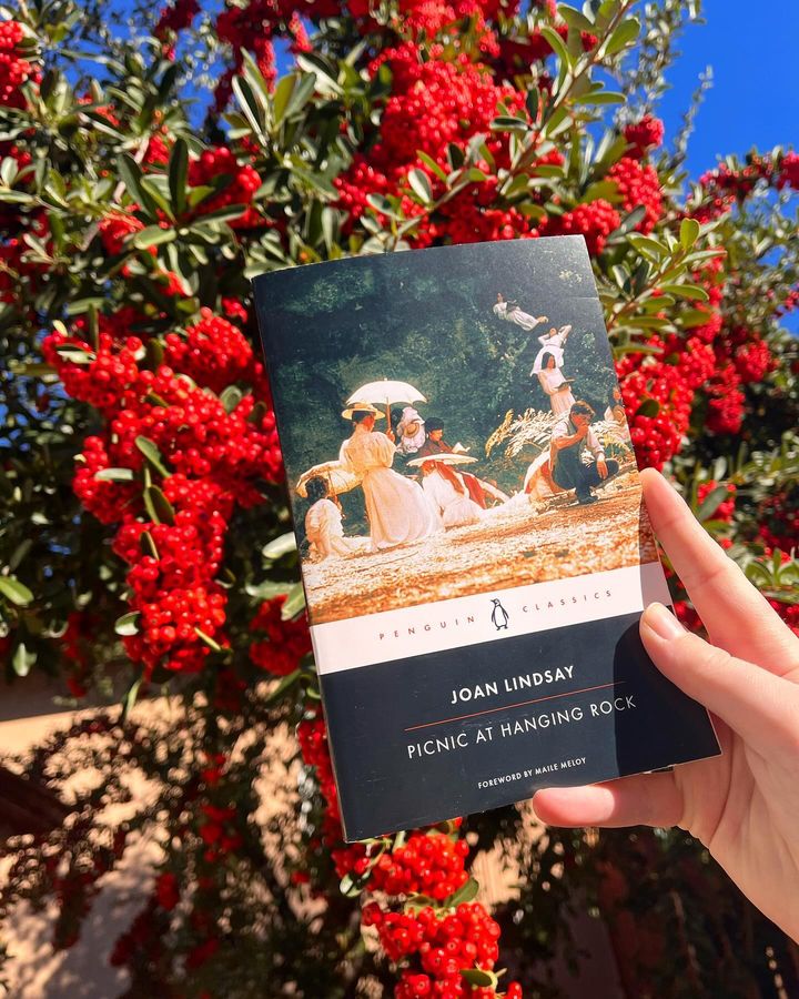 Picnic at Hanging Rock by Joan Lindsay (Image Credit: @shelvesofsamantha) 