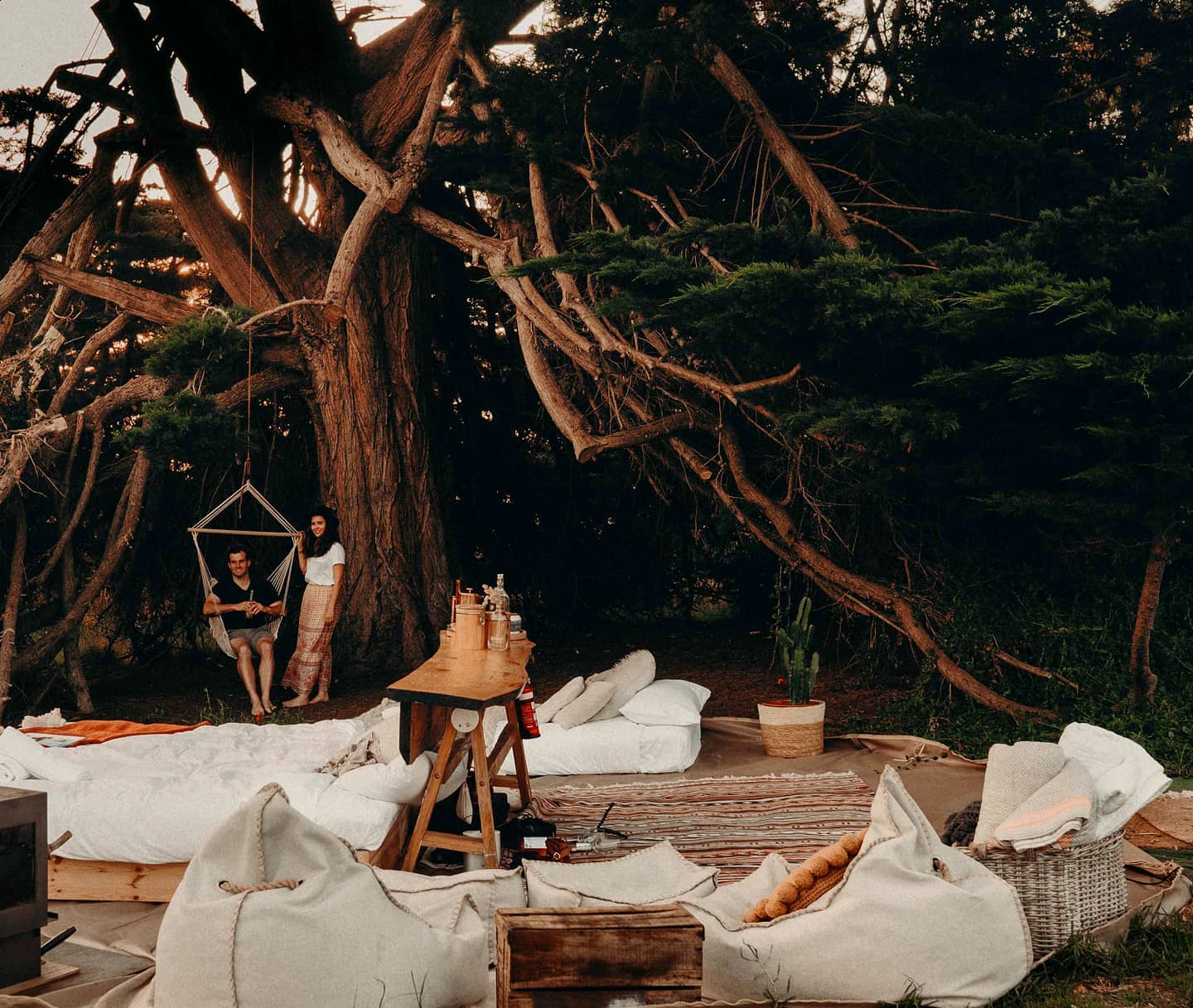Sheltered Glamping