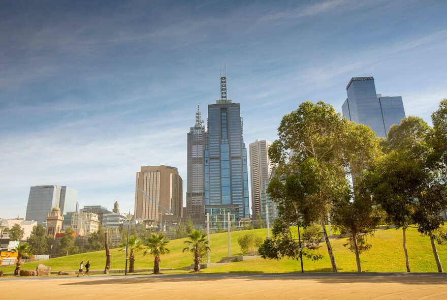 Birrarung Marr (Image Credit: What's On Melbourne)
