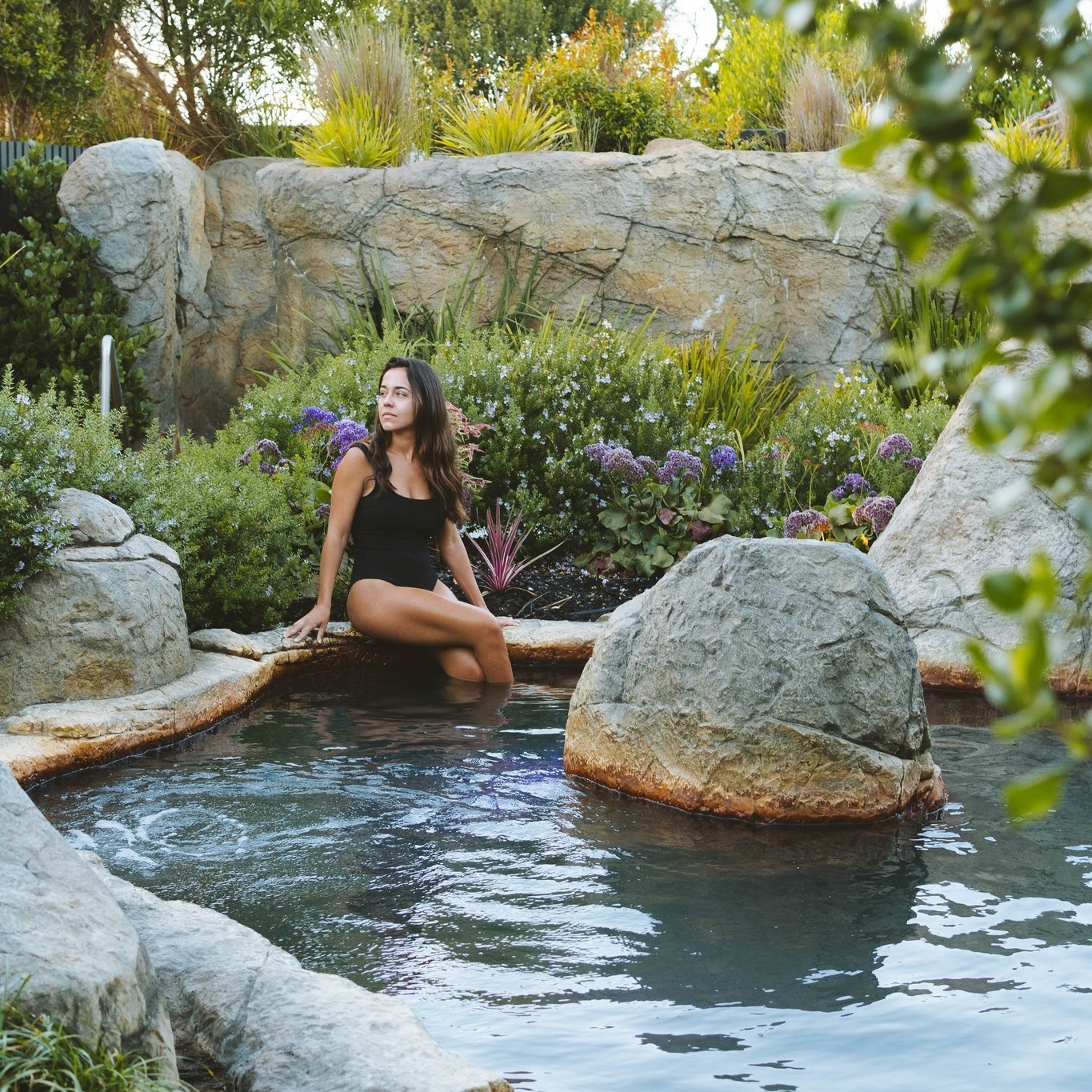 Deep Blue Hot Springs