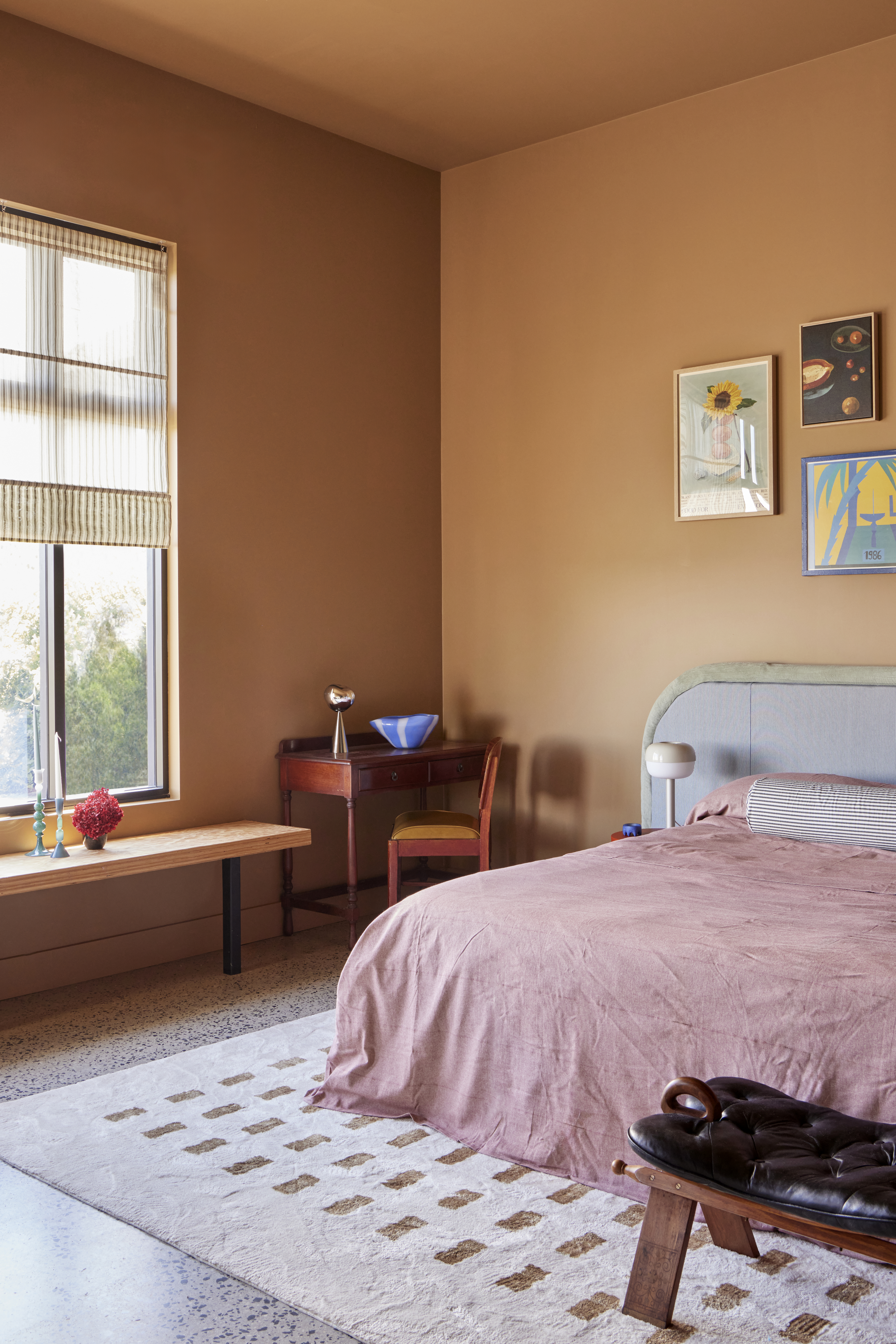 “Any room works for bold colour choices — don't limit yourself!” Jono says. (Photo Credit: Jacqui Turk)