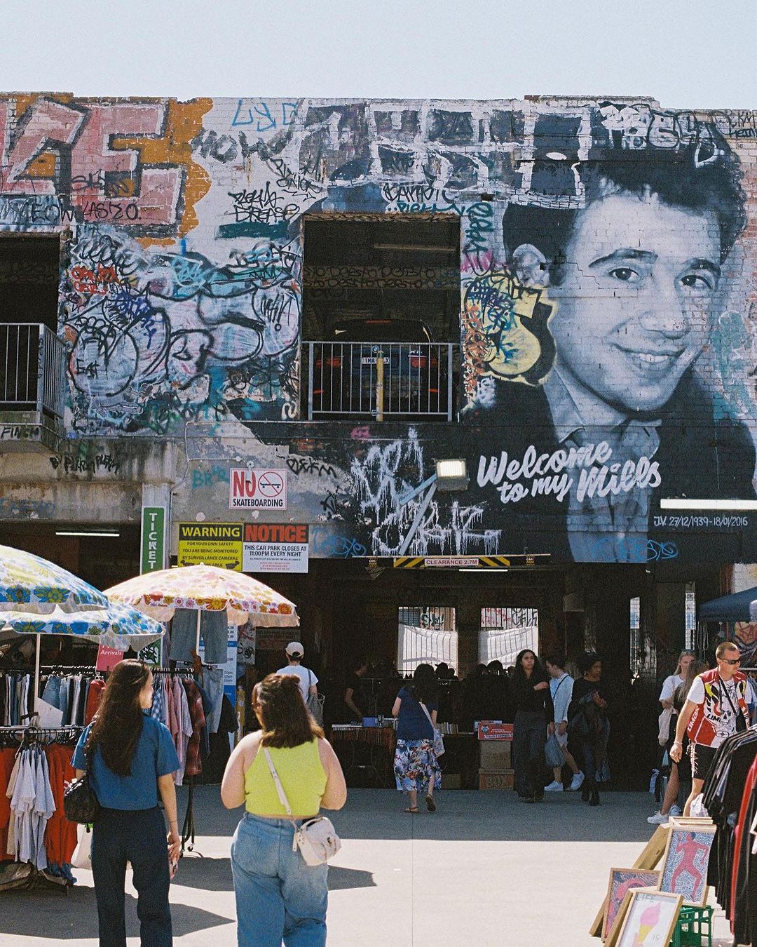 Fitzroy Market (Image Credit: @filminlifememories)