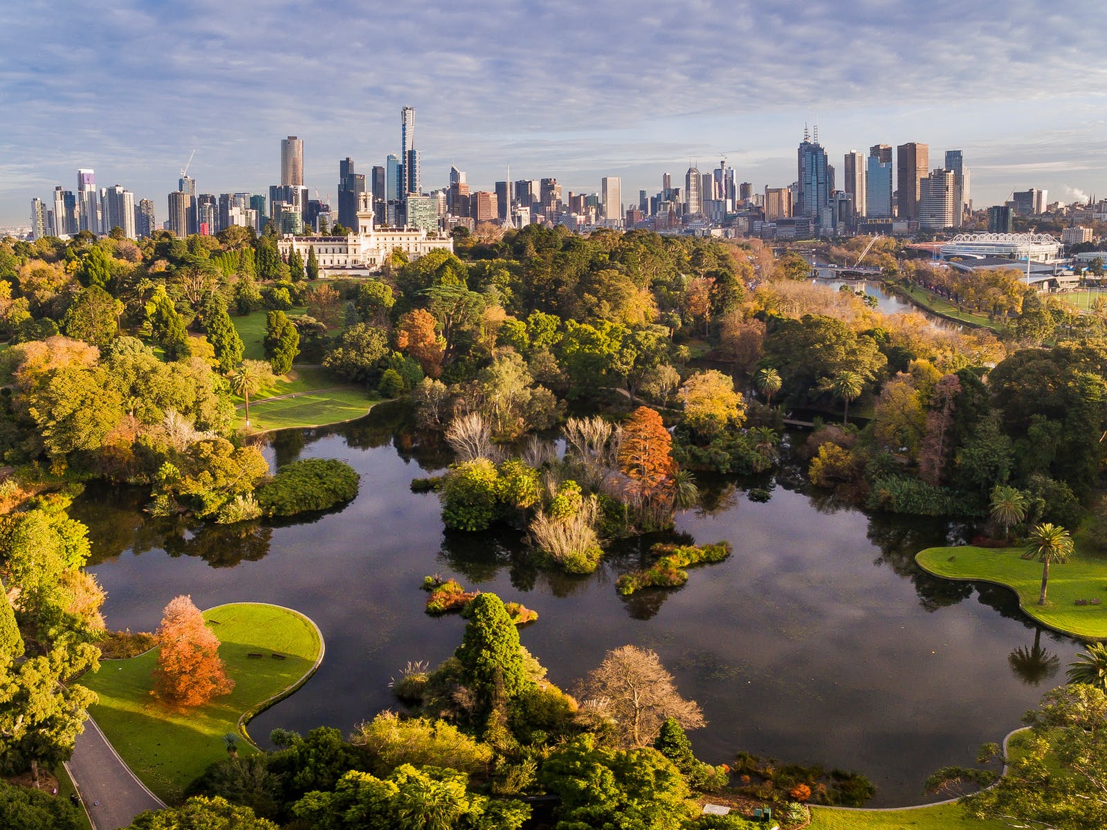 Royal Botanic Gardens. Image credit: Visit Melbourne