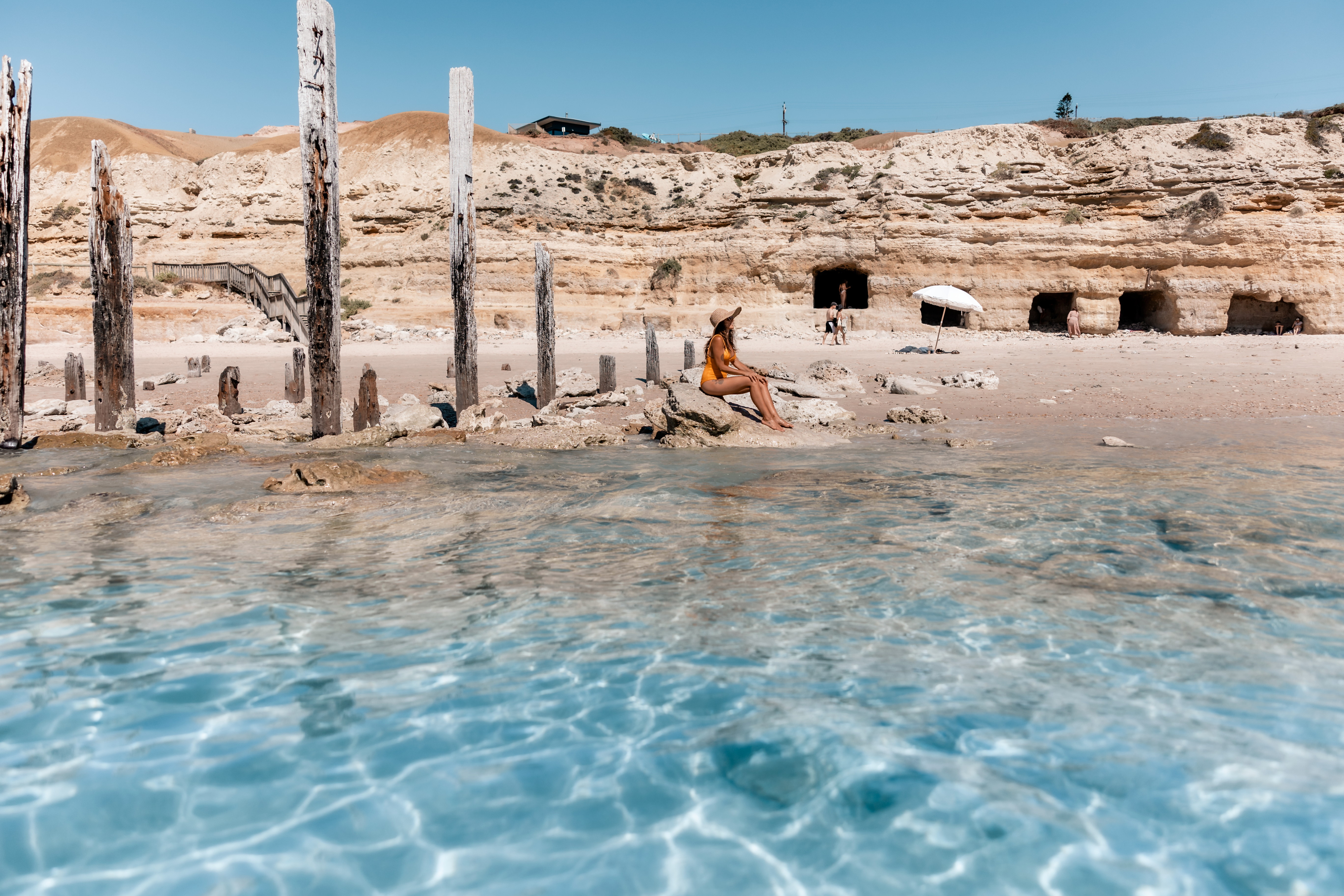 Port Willunga Beach (Photo credit: Mish and Kirk, South Australian Tourism Commission)
