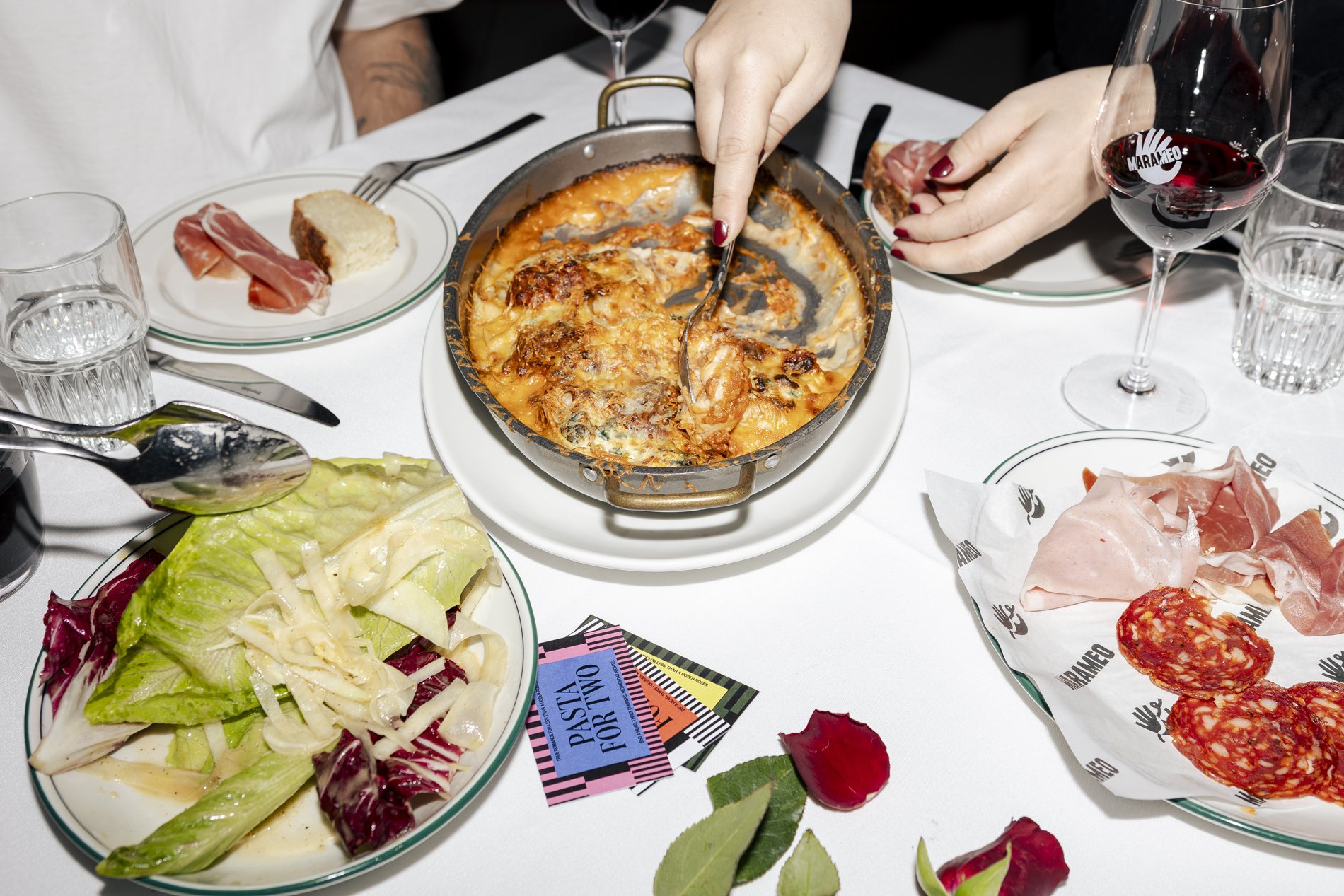 Pasta for Two (Image Credit: Elina Dentoom)