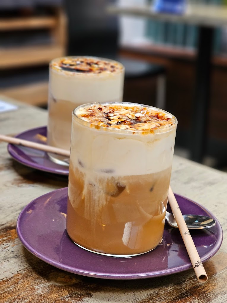 Creme Brulee Latte at Aperitivo Bar Ristorante (Image Credit: R Coomber)