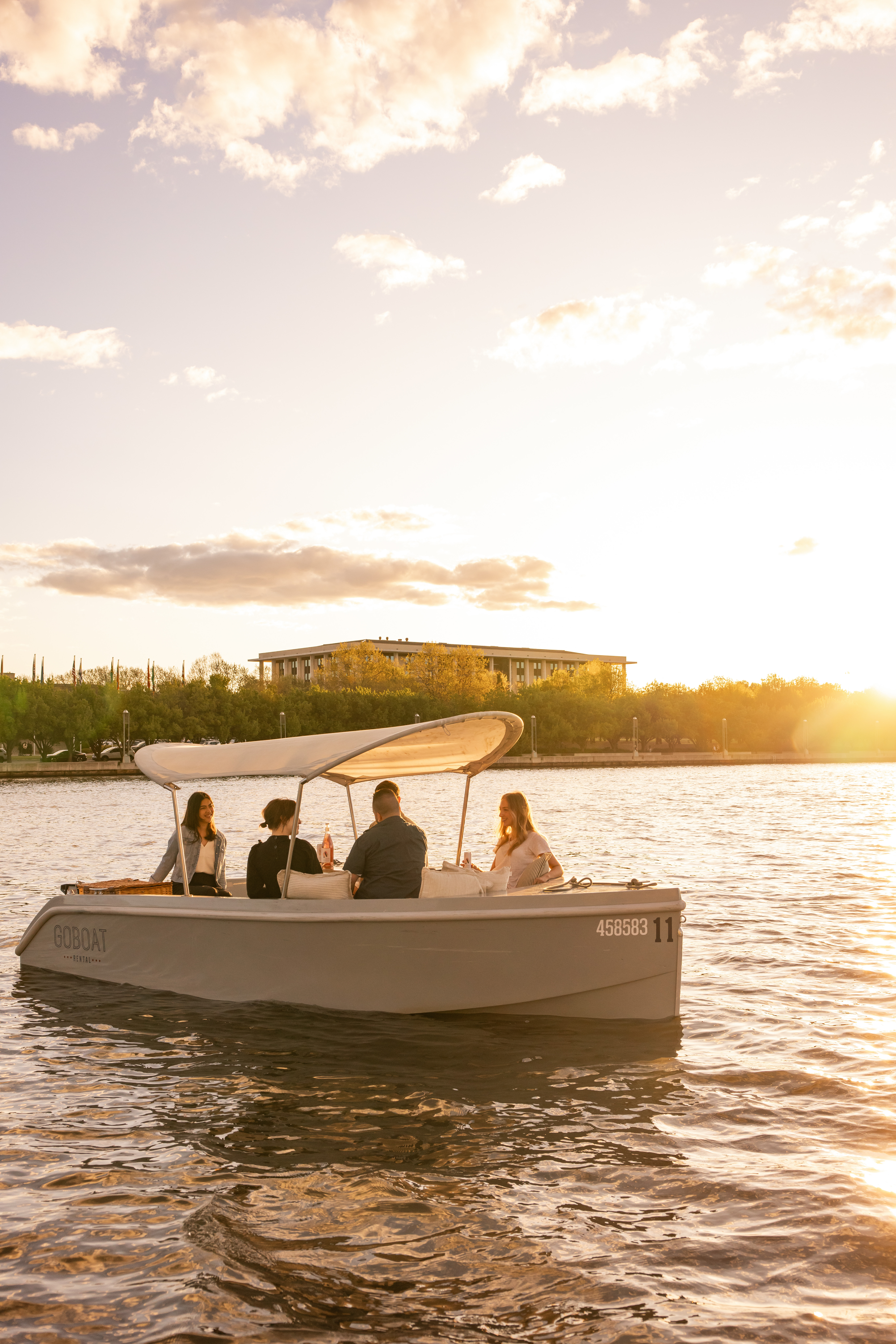 Lake Burley Griffin (Image Credit: Visit Canberra)