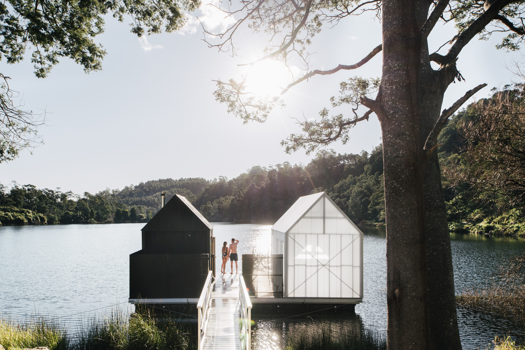 Floating Sauna (Image Credit: Anjie Blair)