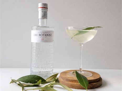 The Botanist's Lemon Balm Gin Martini