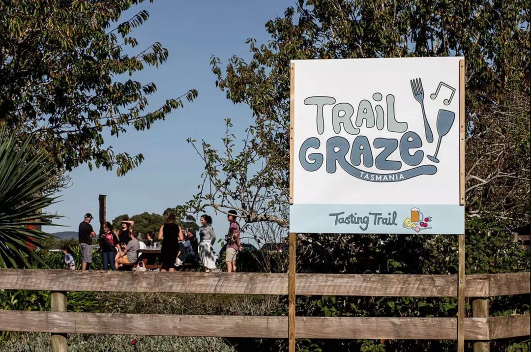 TrailGraze Dinner (Image credit: IG tastingtrail_tasmania)