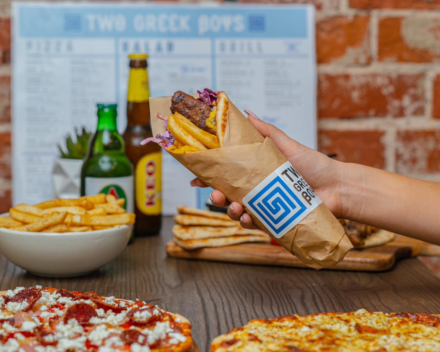 Two Greek Boys 