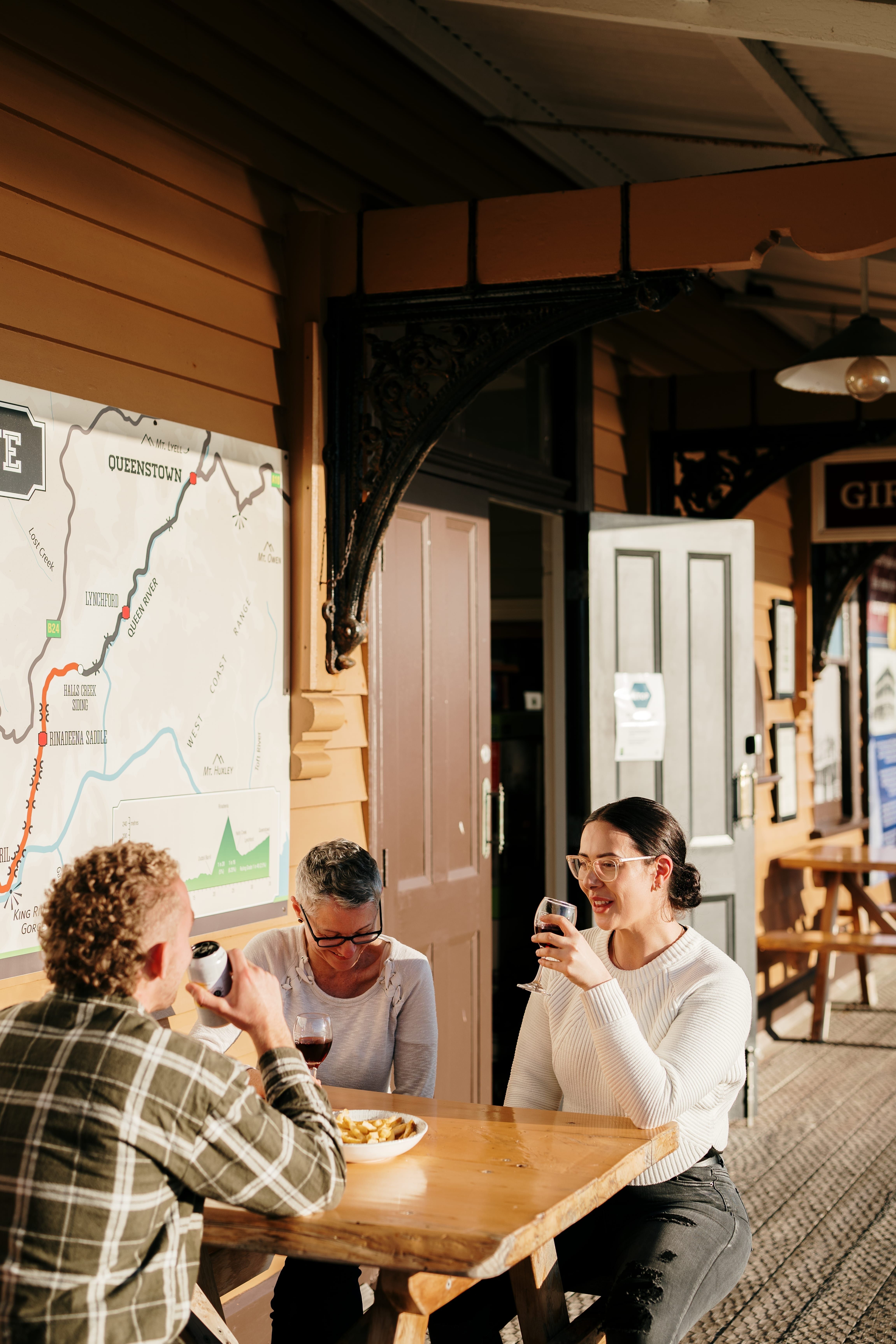 Tracks Cafe (Image Credit: West Coast Wilderness Railway)