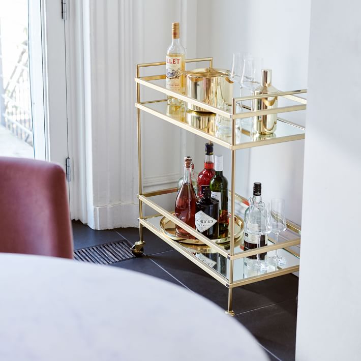 Terrace Bar Cart, West Elm