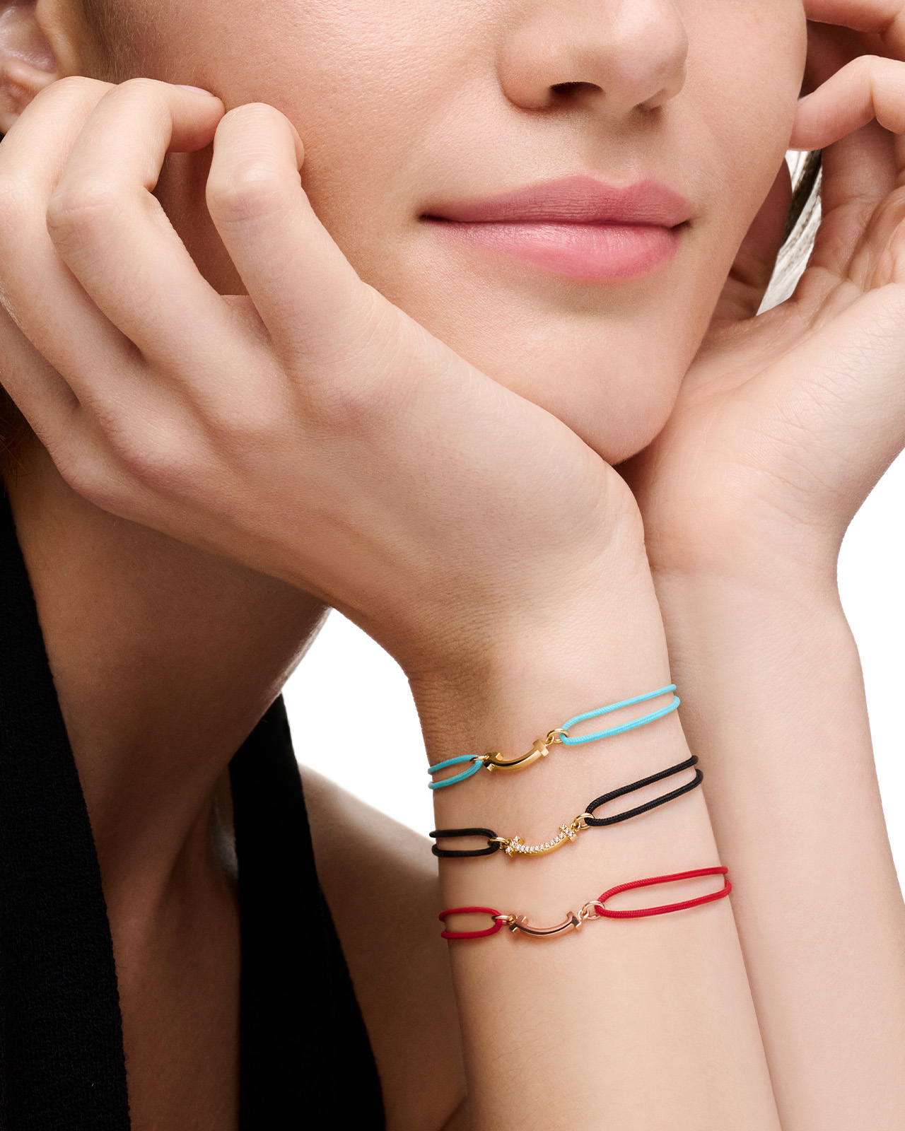 T by Tiffany Smile Cord Bracelets