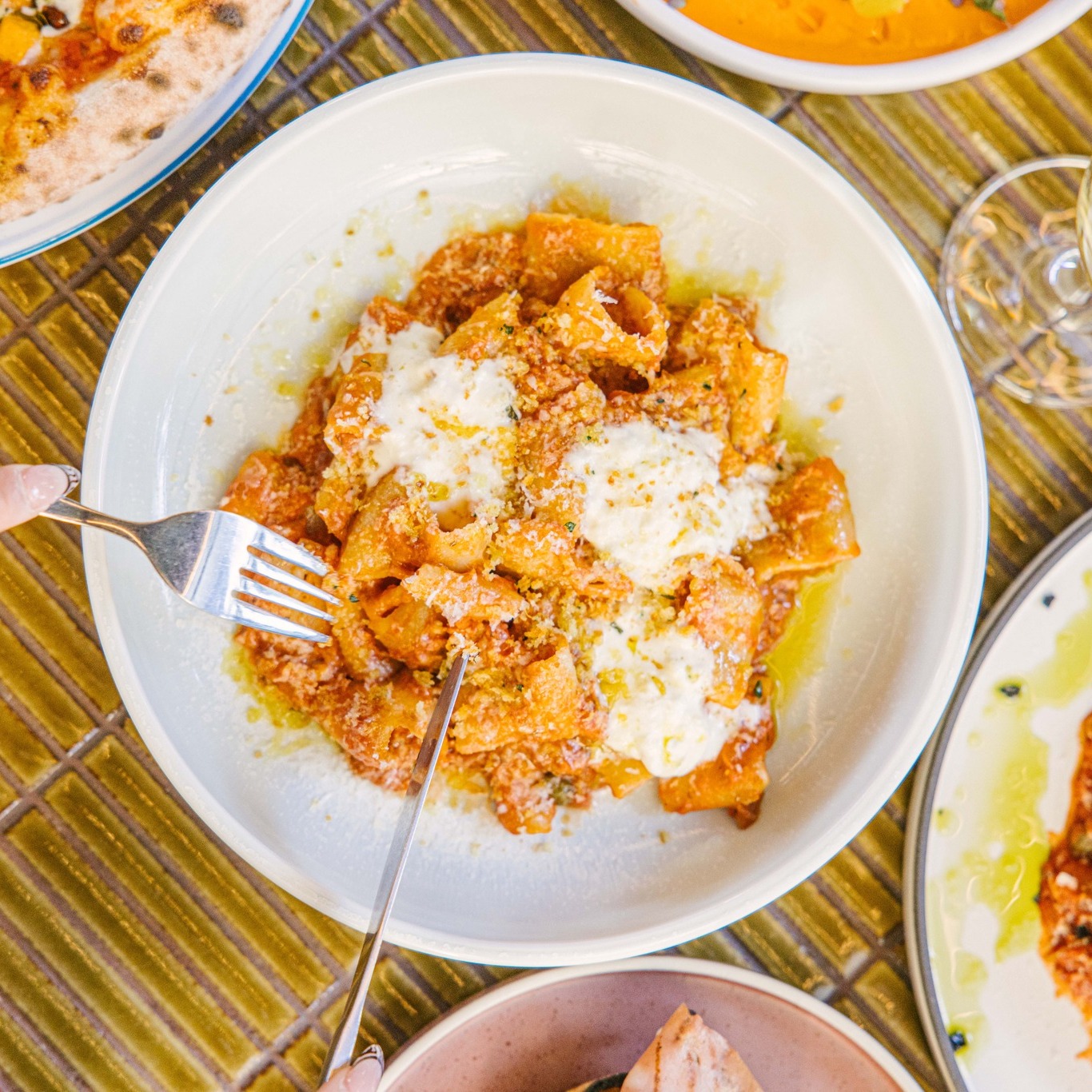 Pass the Pasta at The Garden