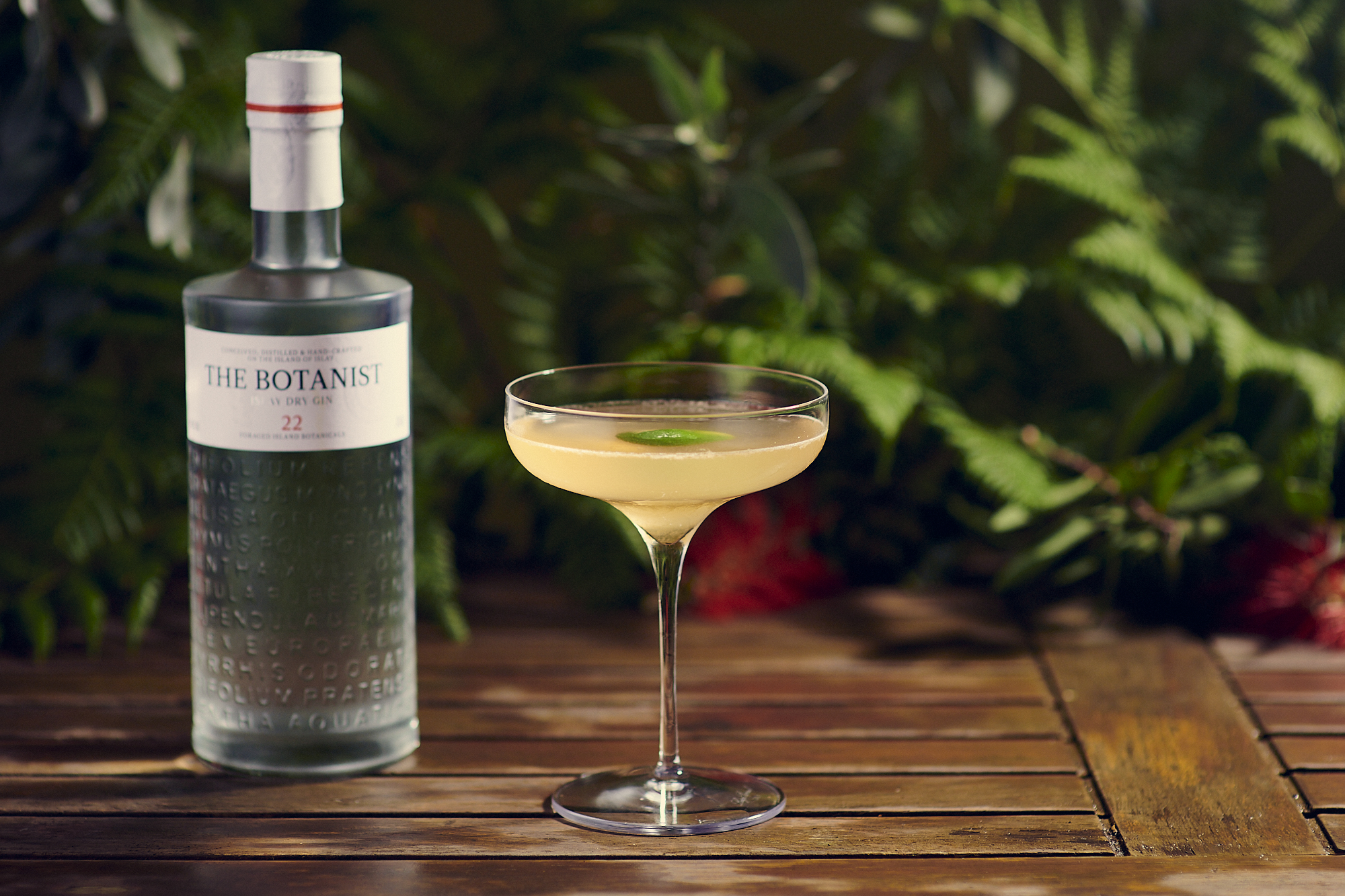 The Botanist's Mandarin Gimlet 