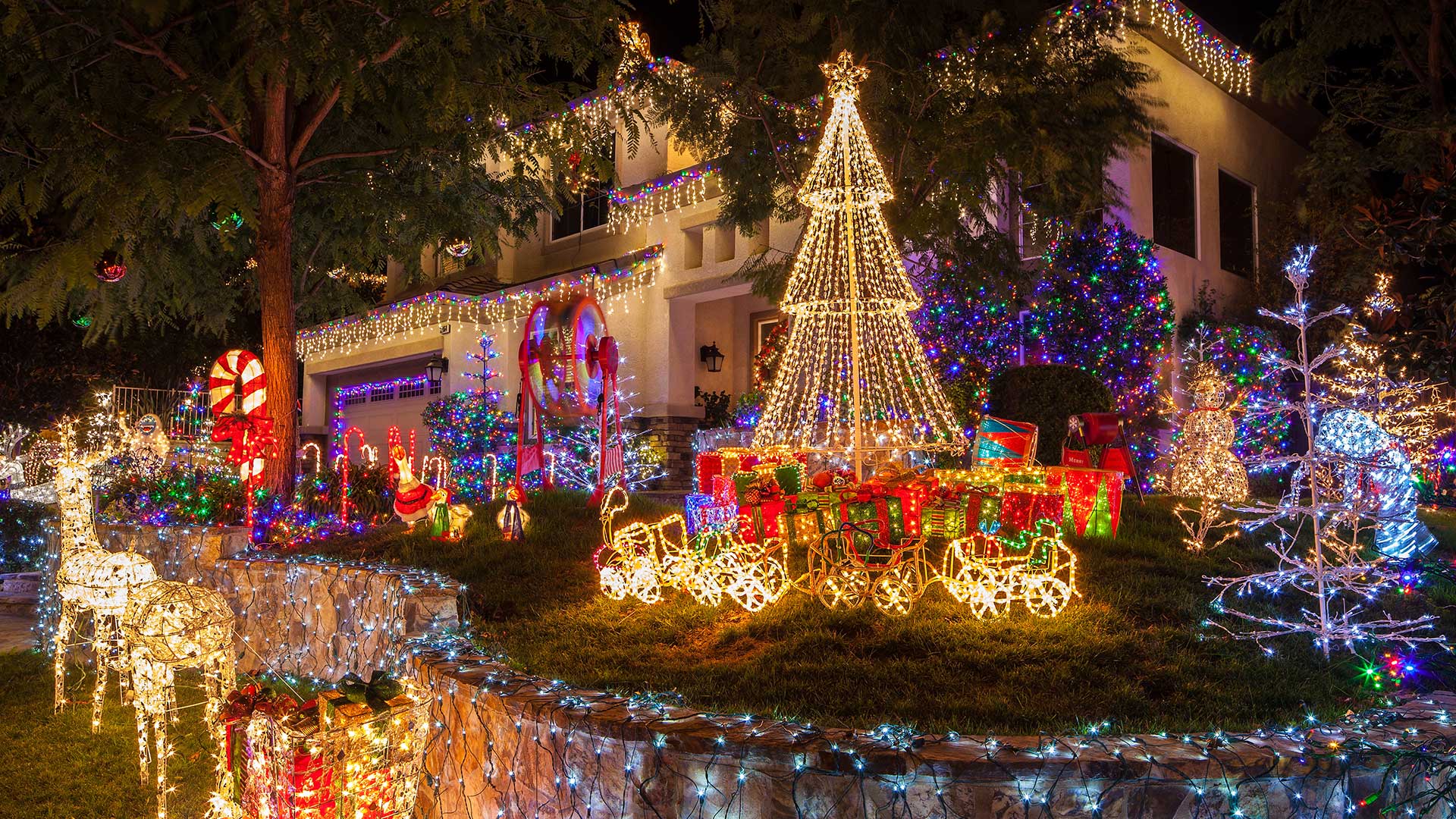 Canberra Christmas Lights (Image Credit: ACT Government)