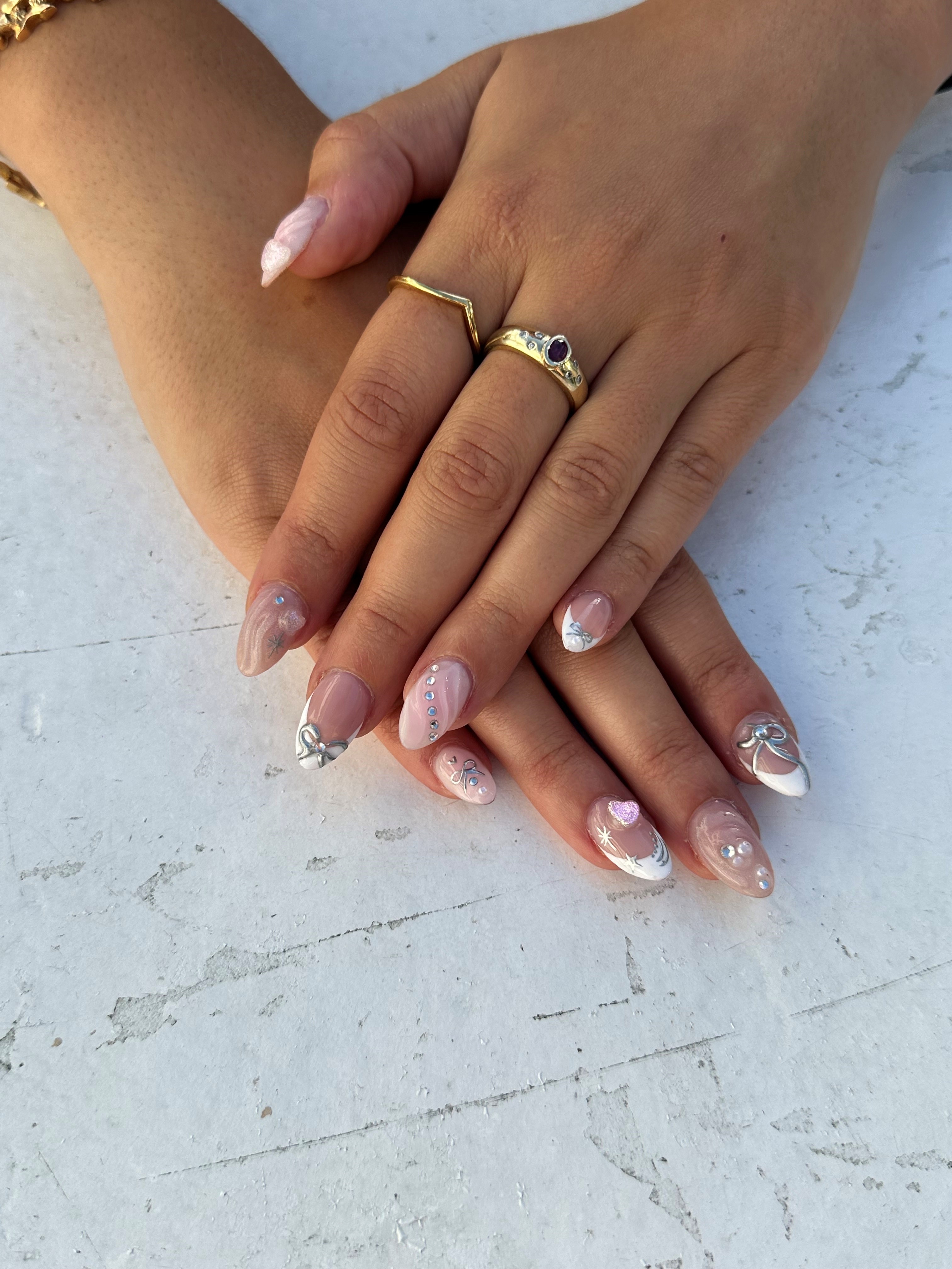 Coquette Nails (Image credit: Alyssa Forato)