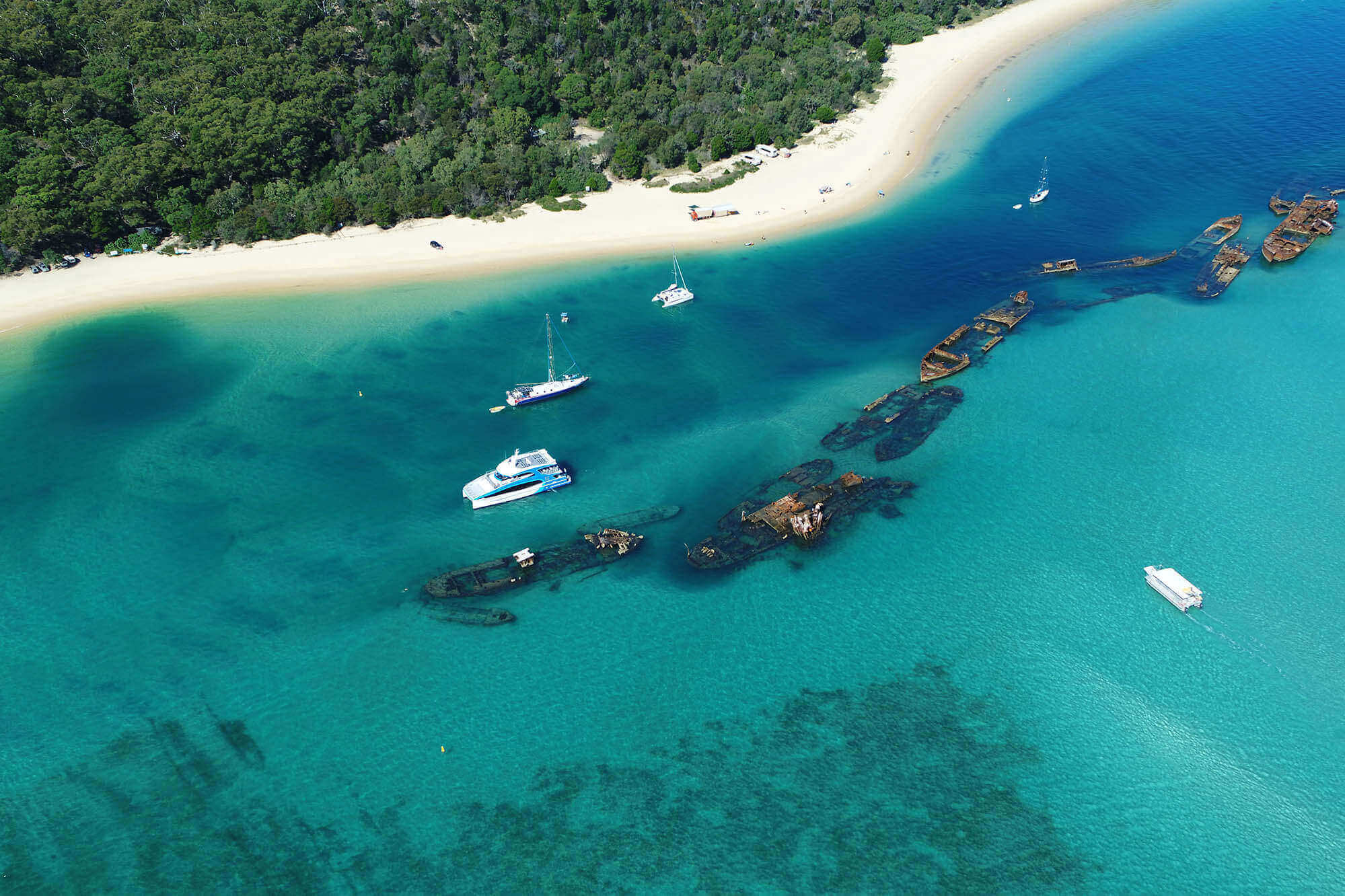 Tangalooma Wrecks (Photo Credit: See Moreton)