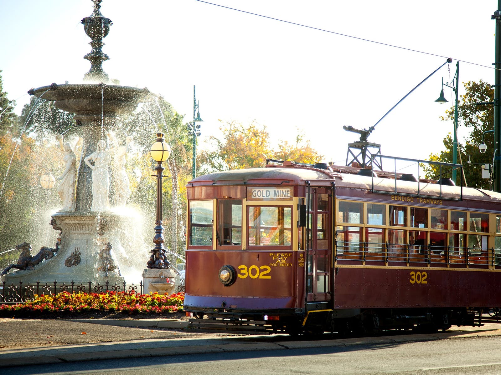 Vintage Tram in Bendigo (Image Credit: Visit Melbourne)