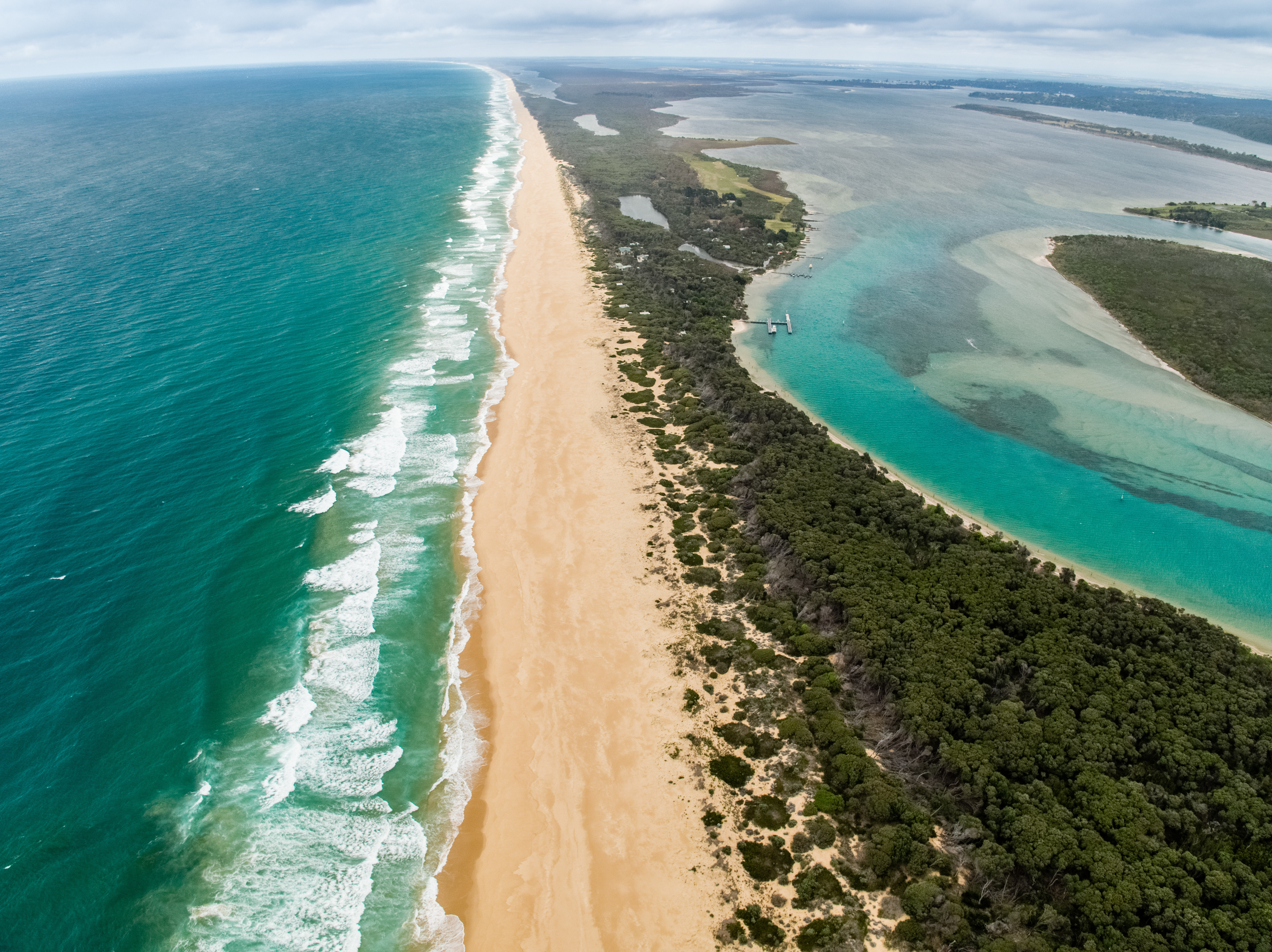 Ninety Mile Beach. Image Credit: Parks Victoria 