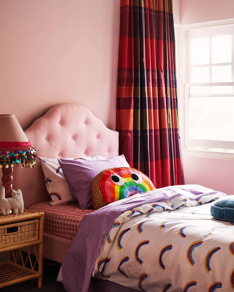 Rainbow Love Organic Cotton Quilt Cover, Kip & Co