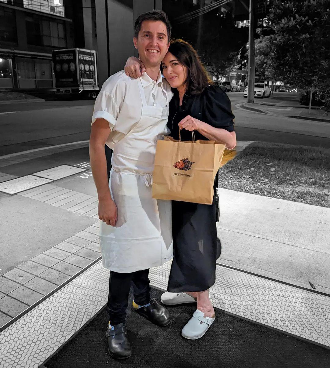 Petermen head chef Josh Niland and Nigella Lawson. 