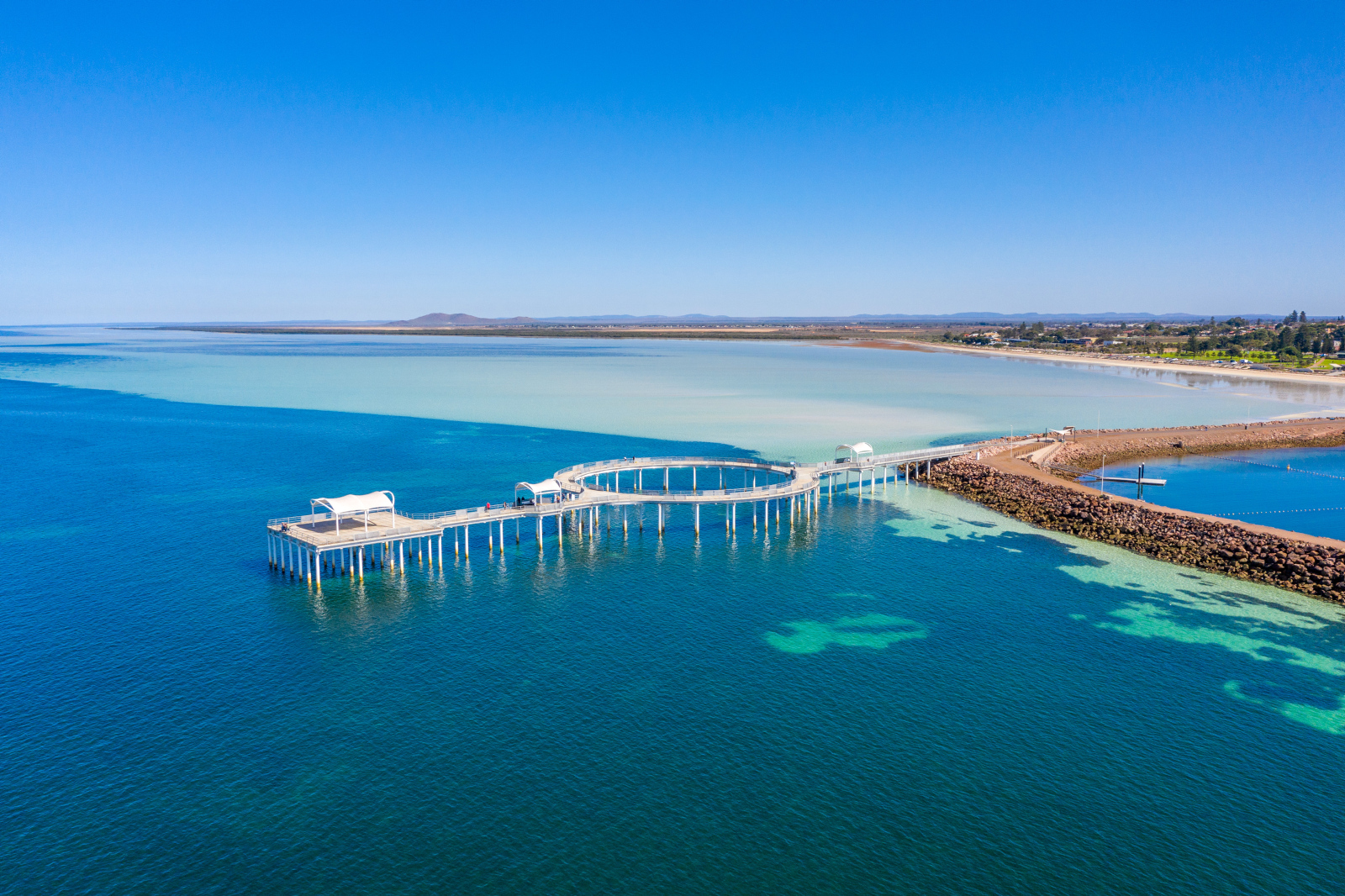 Whyalla Jetty (Image Credit: Isaac Forman via South Australian Tourism Commission)