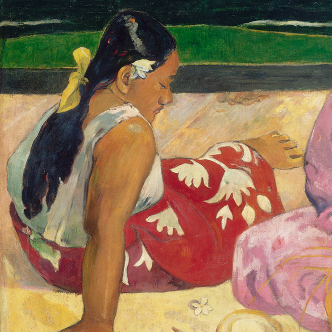 Paul Gauguin, Femmes de Tahiti 1891 | Image Credit: @nationalgalleryaus