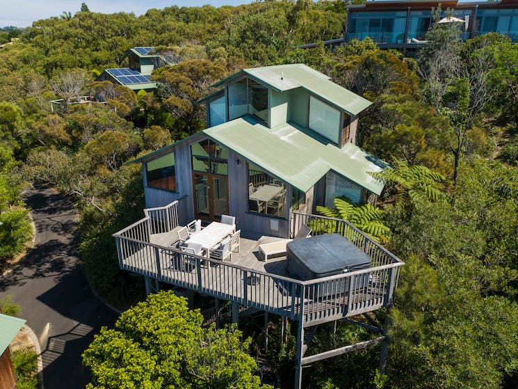 The Oasis Treetop Houses (Image Credit: Visit NSW)