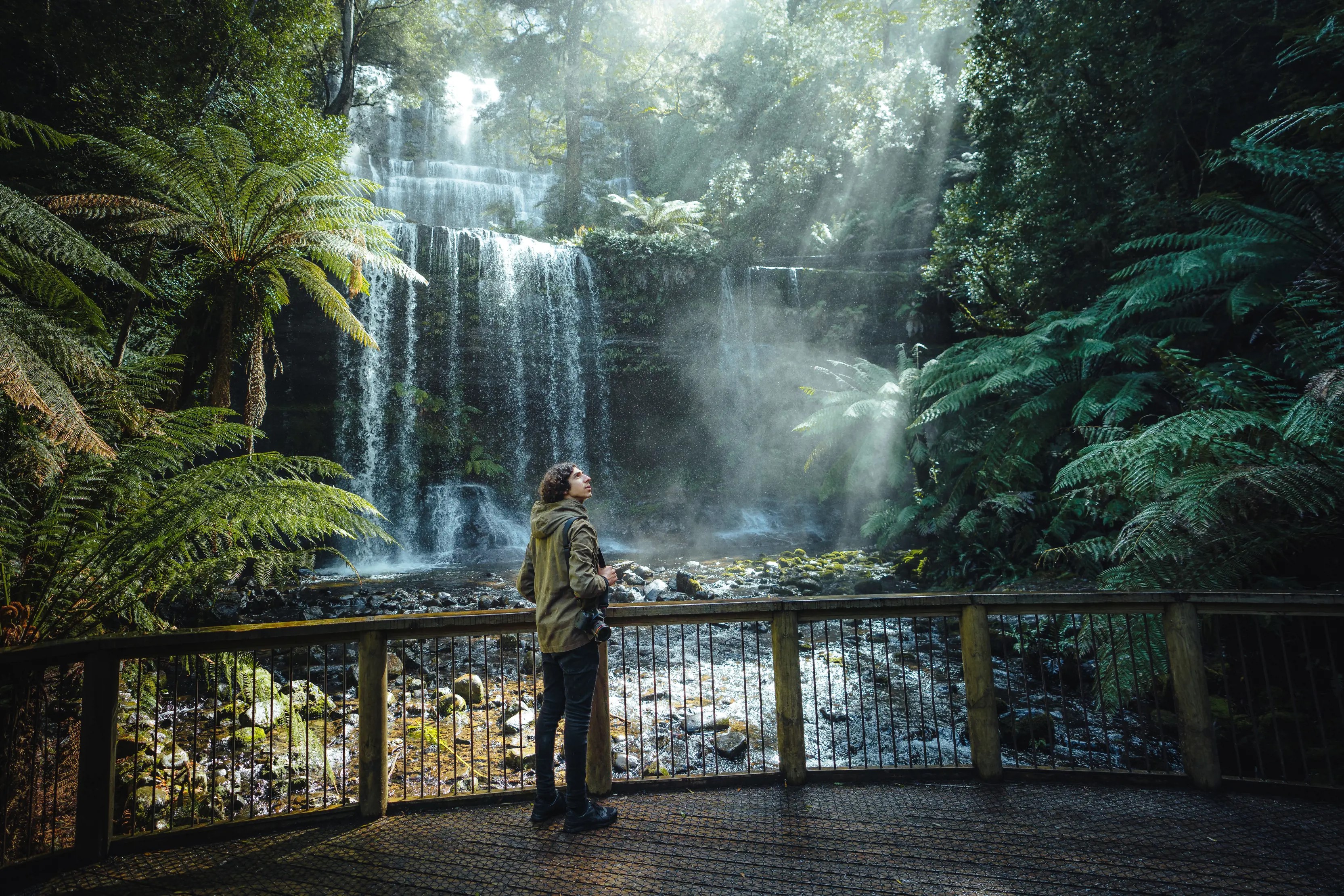Russell Falls (Image Credit: Jason Charles Hill - Discover Tasmania)